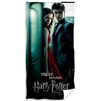 Harry Potter and the Deathly Hallows Badehåndklæde - 100 procent bomuld