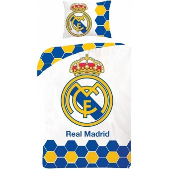 Real Madrid 2i1 Sengetøj - 100 procent bomuld (Model 13)