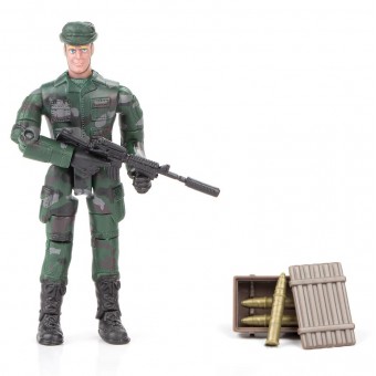 World Peacekeepers 1:18 Militær actionfigur Singepack 1B