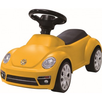 VW Beetle Gåbil m/lyd og lys, Gul