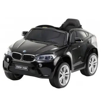BMW X6 M elbil til børn 12v Sort m/2.4G Remote