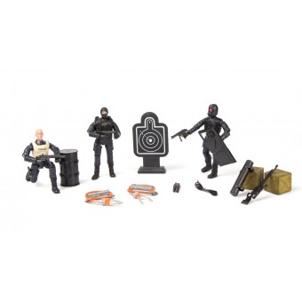 S.W.A.T. Action Figur 3-pack Type C 1:18